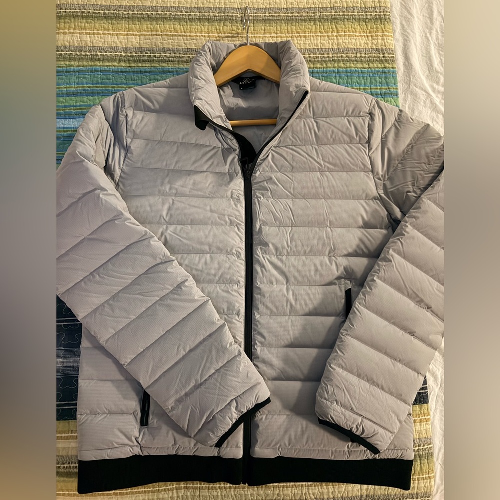 Men's Light Gray Puffer Jacket